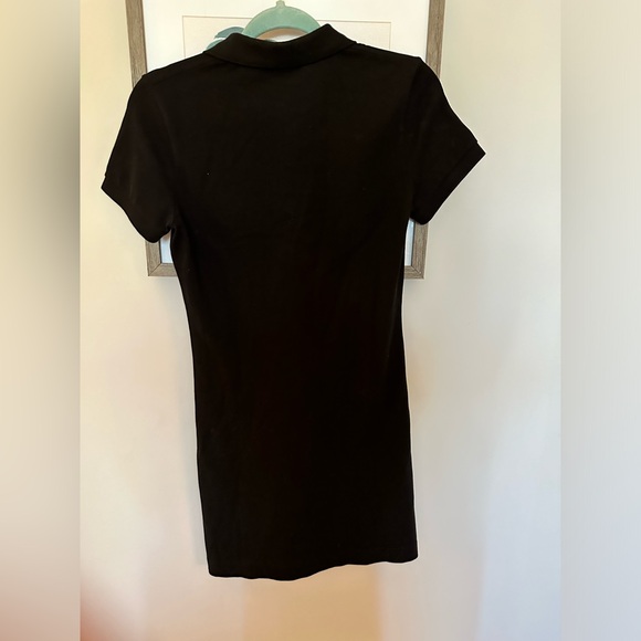 Black slim fit Lacoste dress - Picture 2 of 5